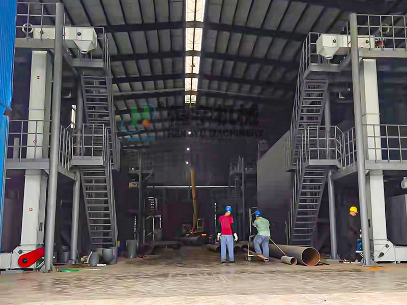 山東某環保有限公司-活性炭Z型提升機